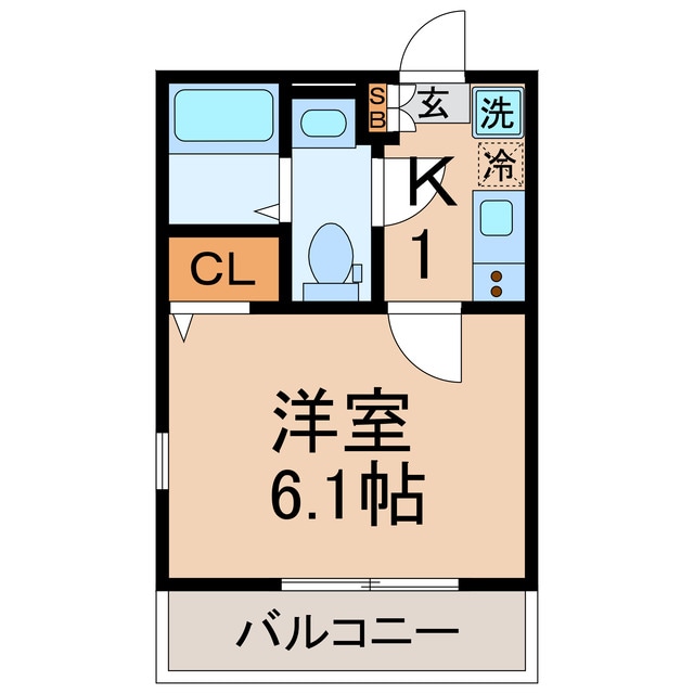 西横浜駅 徒歩5分 1階の物件間取画像