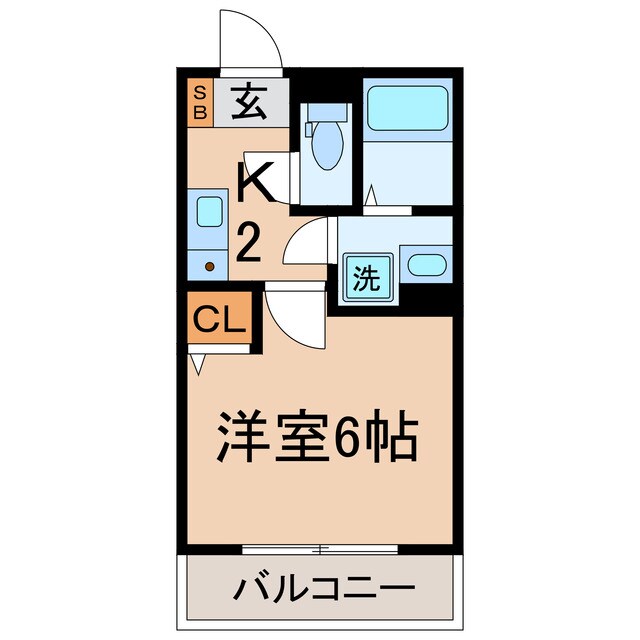 物件間取画像
