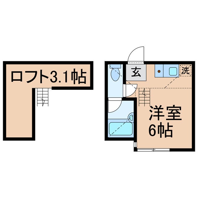 物件間取画像