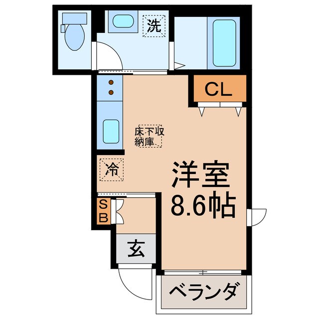 上星川駅 徒歩12分 1階の物件間取画像