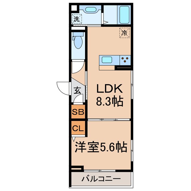 星川駅 徒歩10分 2階の物件間取画像