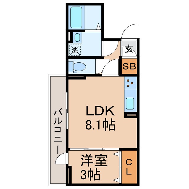 上星川駅 徒歩2分 2階の物件間取画像