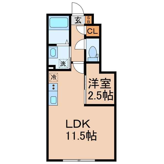 井土ケ谷駅 徒歩15分 1階の物件間取画像