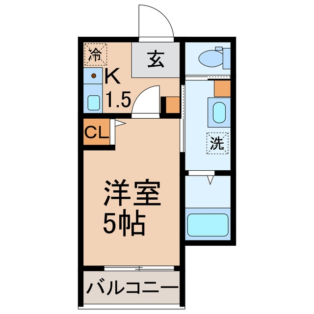 羽沢横浜国大駅 徒歩15分 3階の物件間取画像