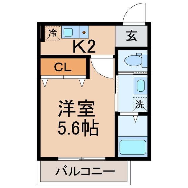 羽沢横浜国大駅 徒歩15分 2階の物件間取画像