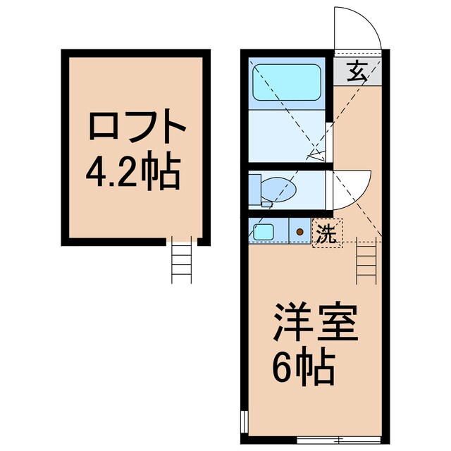 上星川駅 徒歩7分 1階の物件間取画像