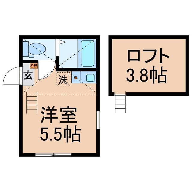 星川駅 徒歩12分 1階の物件間取画像