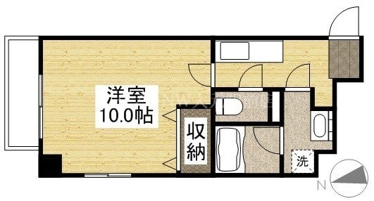 ピアシティ医大東の物件間取画像