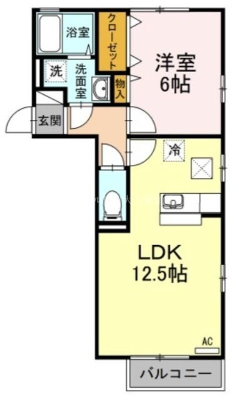 ウィルモアの物件間取画像