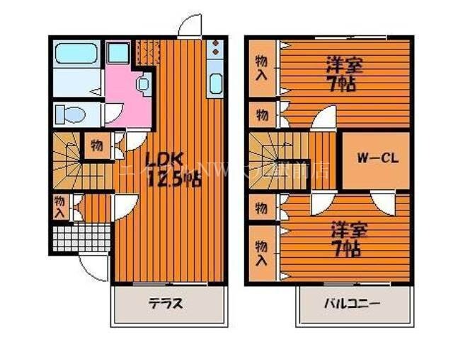 グラシアの物件間取画像