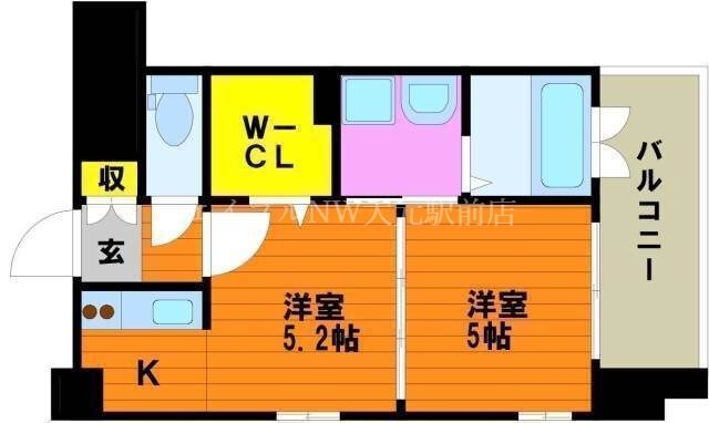 SWISS NISHIGAWAの物件間取画像