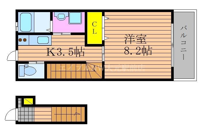 Eslead　HOUSENの物件間取画像