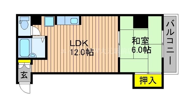 物件間取画像