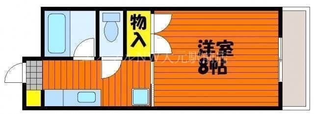 アークハイツ富田町の物件間取画像