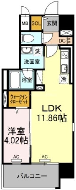 TWIN TOWERS AZUKIの物件間取画像