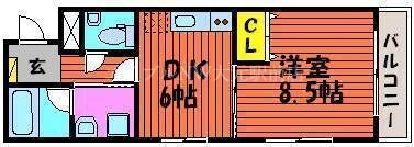 ハートフル泉田の物件間取画像