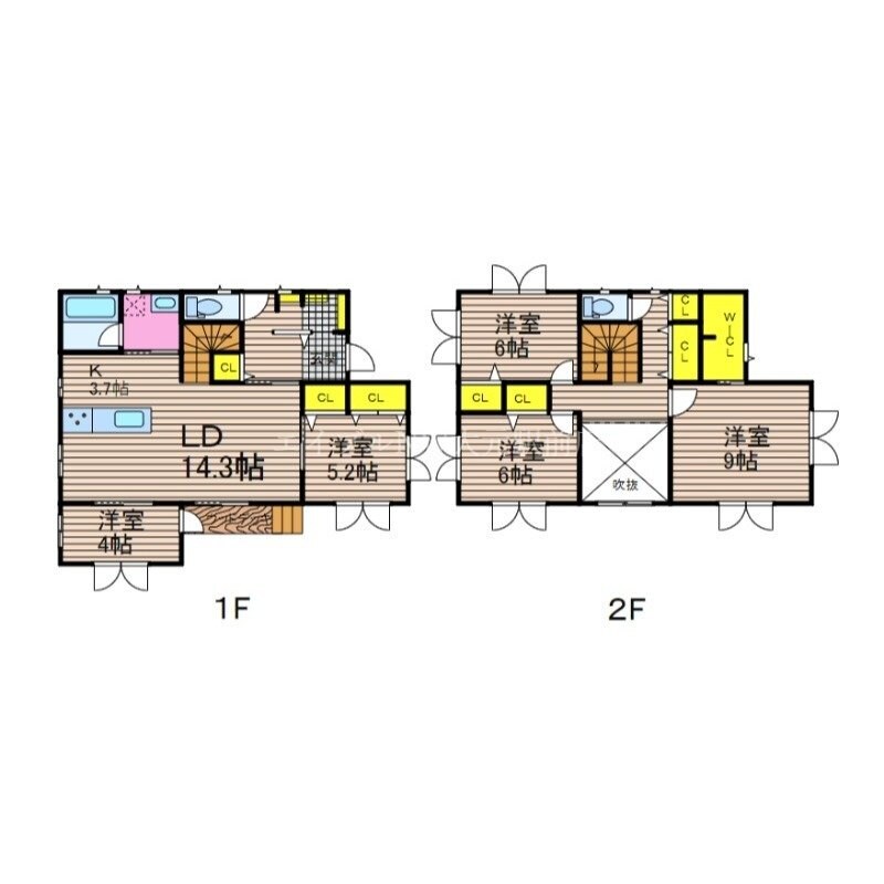 妹尾戸建の物件間取画像