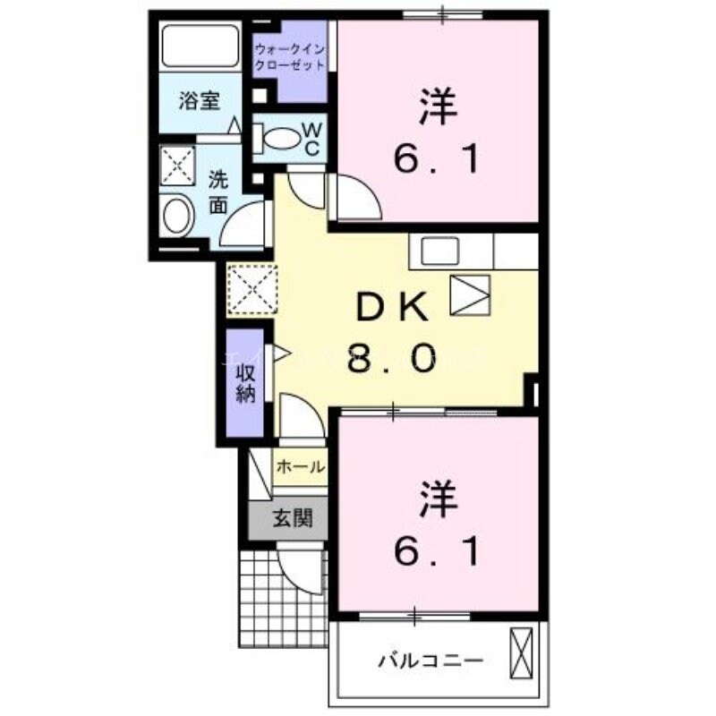 プリマベーラの物件間取画像