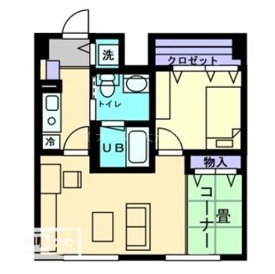 アルファコンフォート岡山の物件間取画像