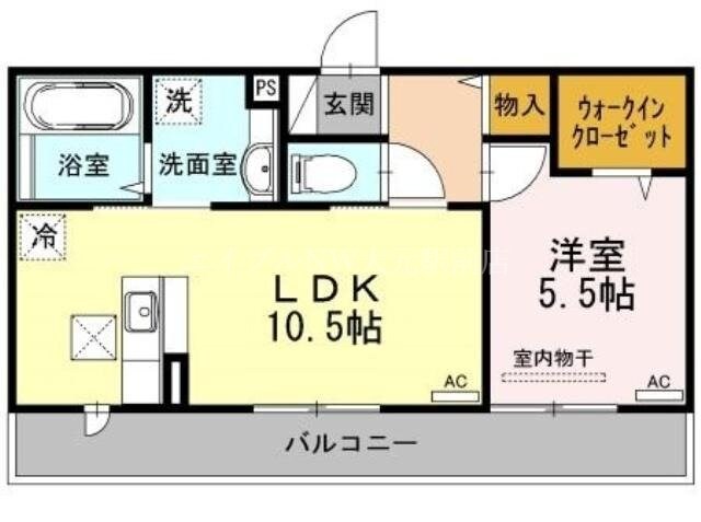 Dear Court T・Kの物件間取画像