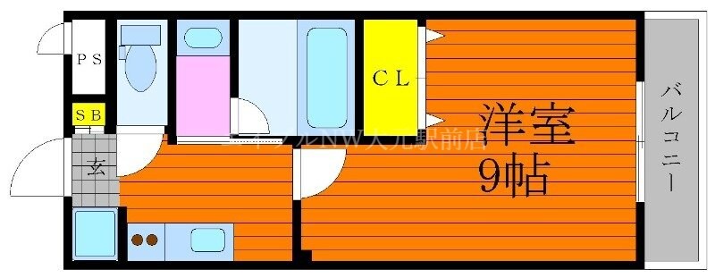 S-1大元駅前の物件間取画像