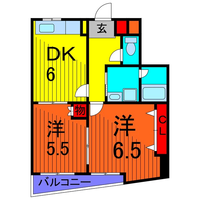 ロータスガーデンの物件間取画像