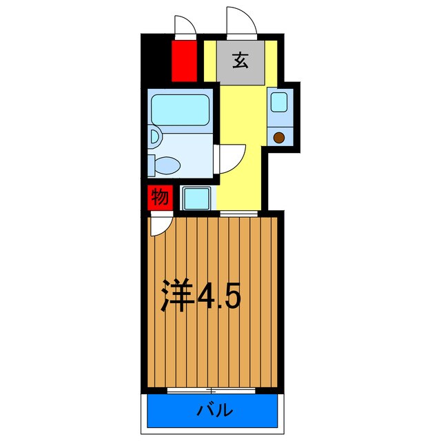 ＴＯＰ金町の物件間取画像