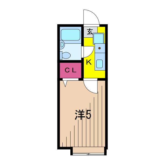 物件間取画像