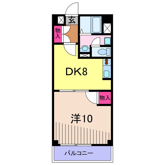 エクセレントの物件間取画像