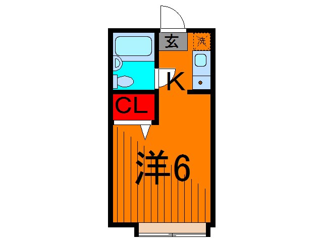 キャピタル中川の物件間取画像