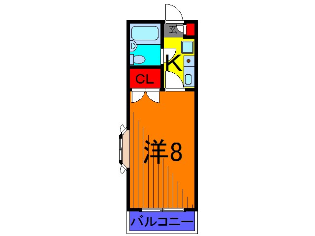 フラワーシティの物件間取画像