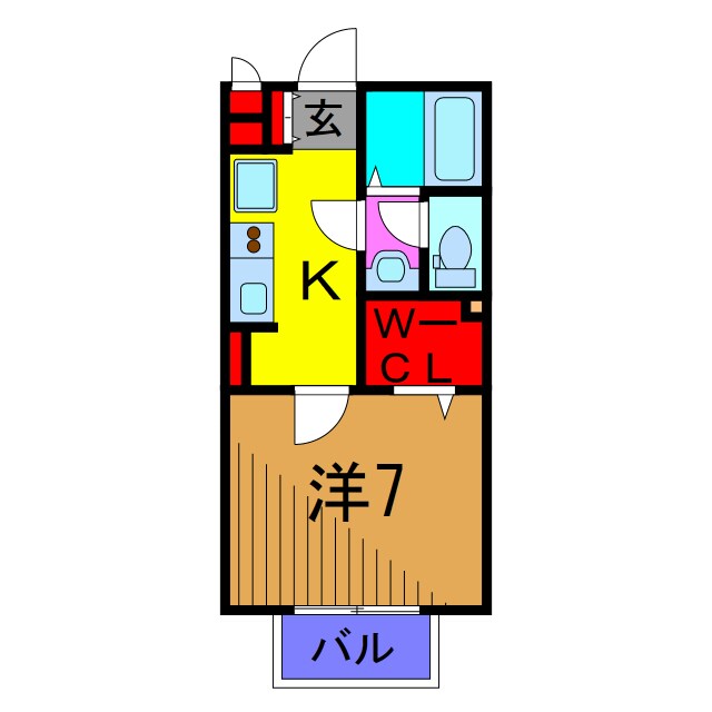 ファインアークG.N.の物件間取画像