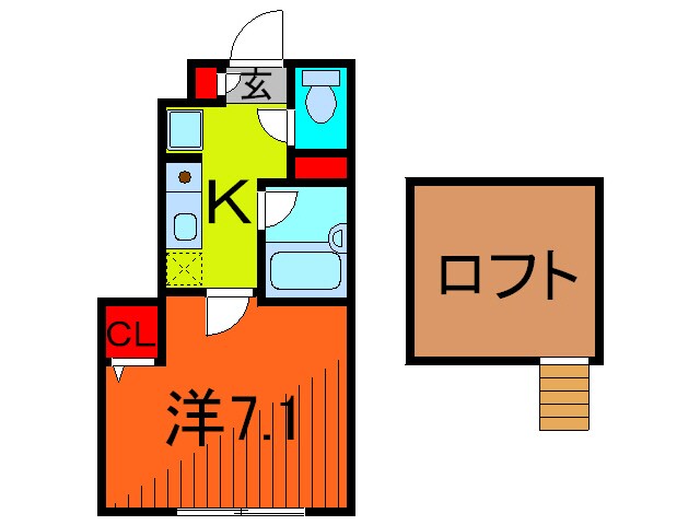 サンウィッシュの物件間取画像