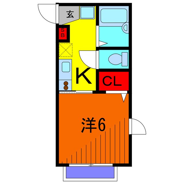 アーク亀有の物件間取画像