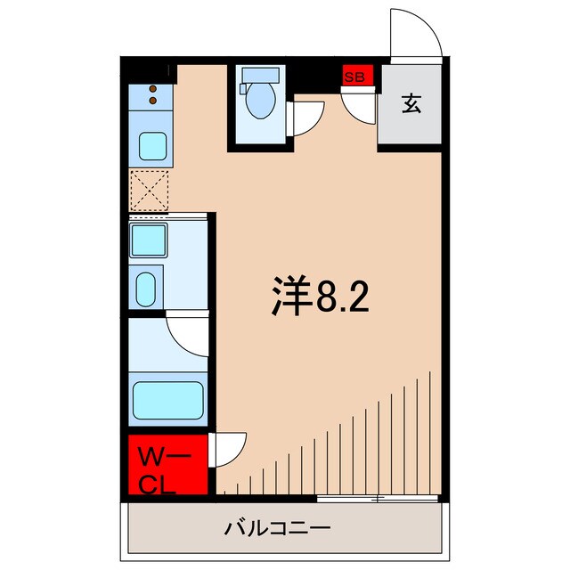 リブリ金町の物件間取画像