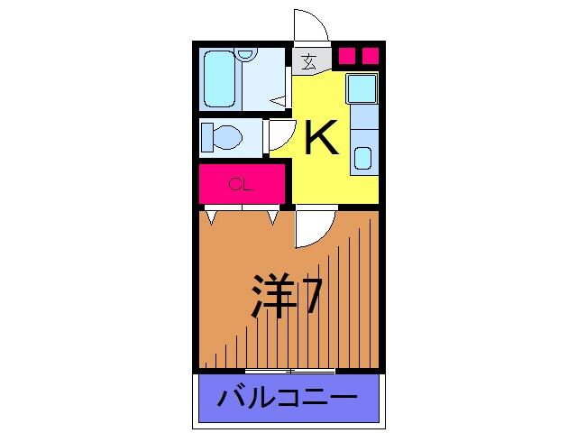 リヴェールアッシュの物件間取画像