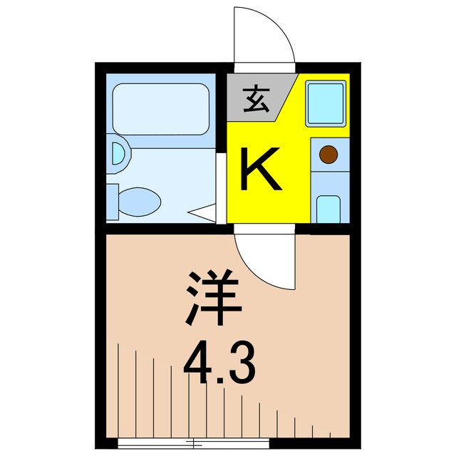 物件間取画像