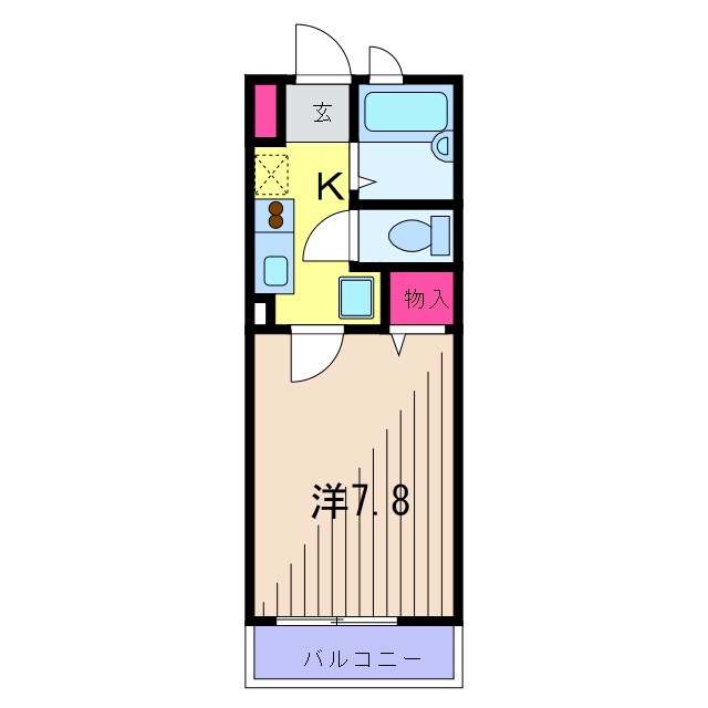 シンフォニアの物件間取画像