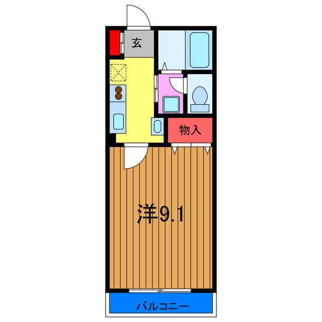 シンフォニアの物件間取画像