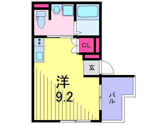 エクレーレ舜プリモの物件間取画像
