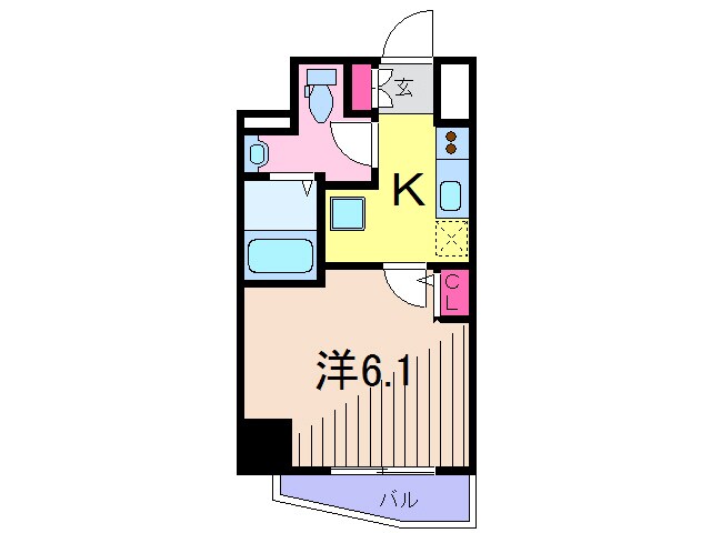 AZEST亀有の物件間取画像