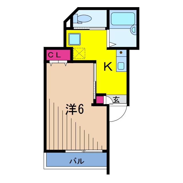 ルネコート亀有　Ｂ棟の物件間取画像