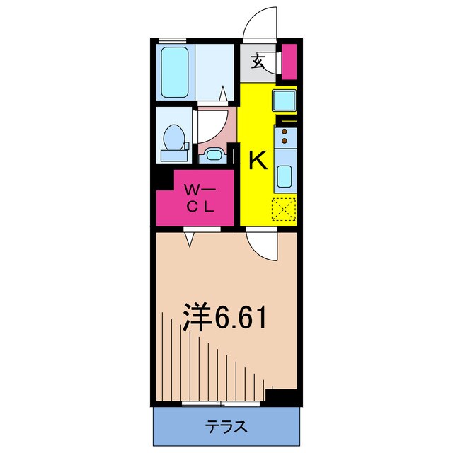 ステラ南水元の物件間取画像
