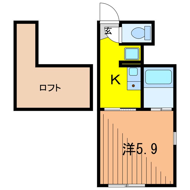 ル・レーヴ亀有の物件間取画像