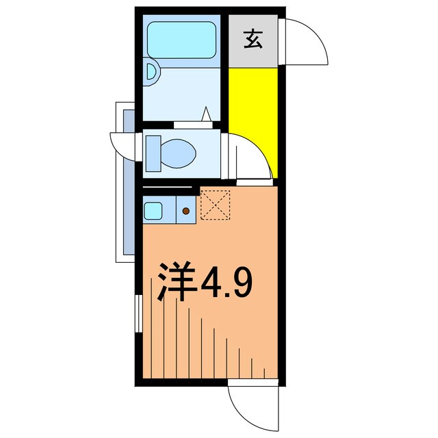 リブ亀有の物件間取画像