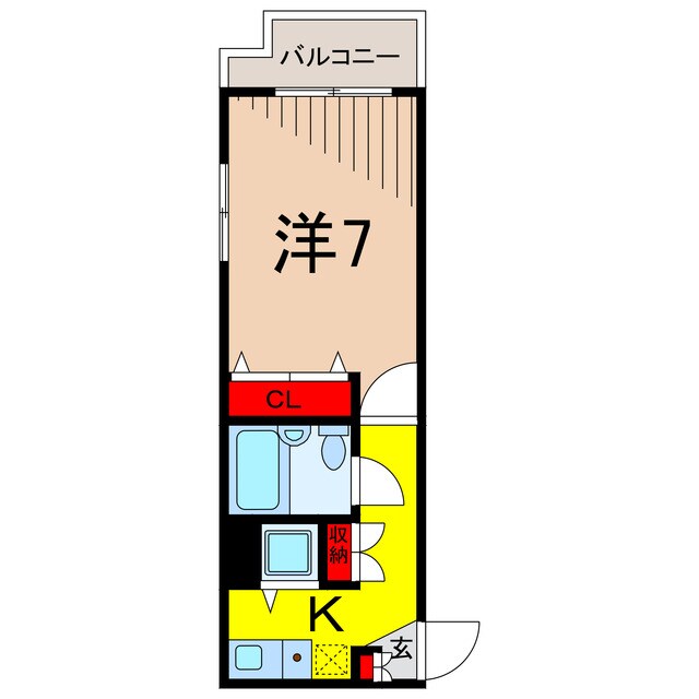 CENT亀有の物件間取画像