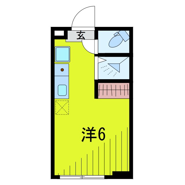 Glanz綾瀬の物件間取画像