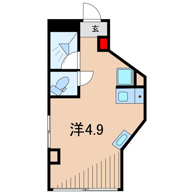 cave金町の物件間取画像