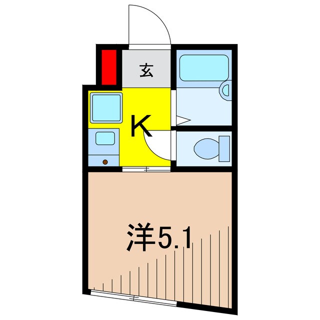 KKハウス金町の物件間取画像