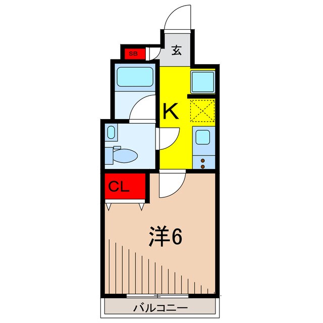 AZESTお花茶屋Ⅳの物件間取画像